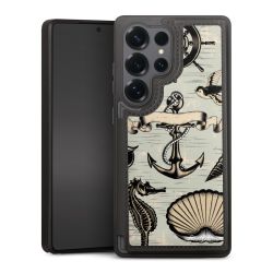 Snap Wallet Case schwarz