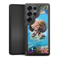 Snap Wallet Case schwarz