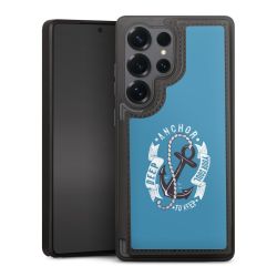 Snap Wallet Case schwarz