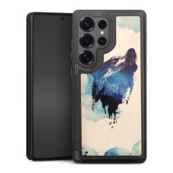 Snap Wallet Case schwarz