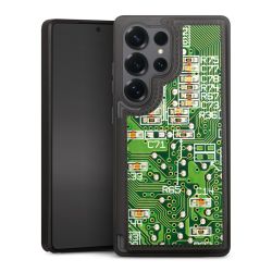 Snap Wallet Case schwarz