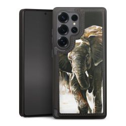 Snap Wallet Case schwarz