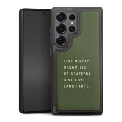 Snap Wallet Case schwarz