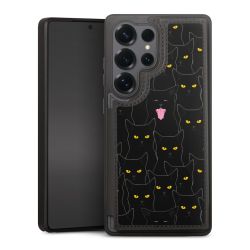 Snap Wallet Case schwarz