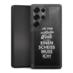 Snap Wallet Case schwarz