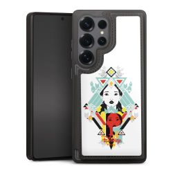 Snap Wallet Case schwarz