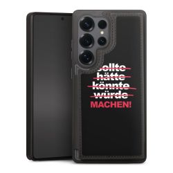 Snap Wallet Case schwarz