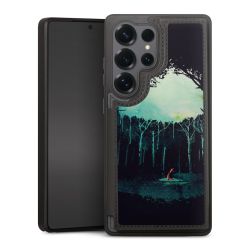 Snap Wallet Case schwarz