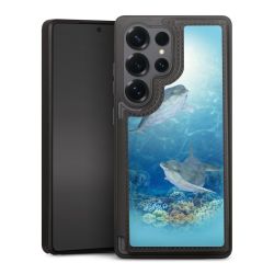 Snap Wallet Case schwarz