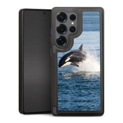 Snap Wallet Case schwarz