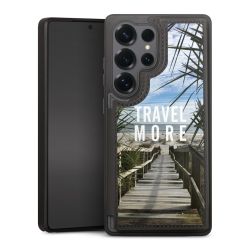 Snap Wallet Case schwarz