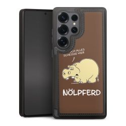 Snap Wallet Case schwarz