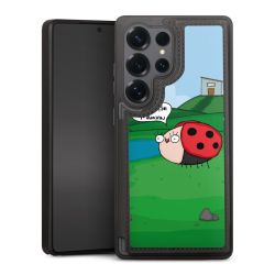 Snap Wallet Case schwarz