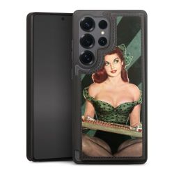 Snap Wallet Case schwarz