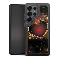 Snap Wallet Case schwarz