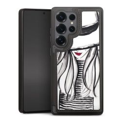 Snap Wallet Case schwarz