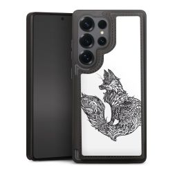 Snap Wallet Case schwarz