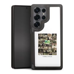 Snap Wallet Case schwarz