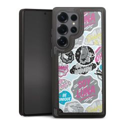 Snap Wallet Case schwarz