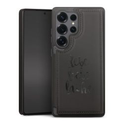 Snap Wallet Case schwarz