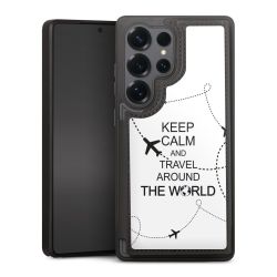 Snap Wallet Case schwarz