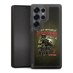 Snap Wallet Case schwarz