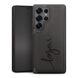 Snap Wallet Case schwarz