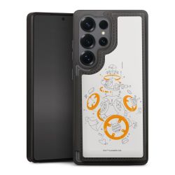 Snap Wallet Case schwarz