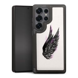 Snap Wallet Case schwarz