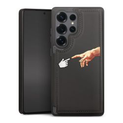 Snap Wallet Case schwarz