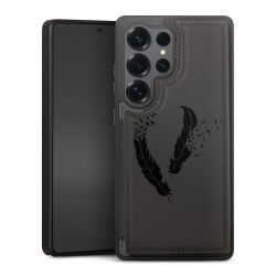 Snap Wallet Case schwarz