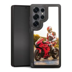 Snap Wallet Case schwarz