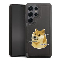 Snap Wallet Case schwarz