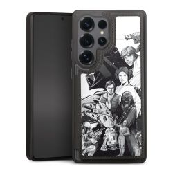 Snap Wallet Case schwarz