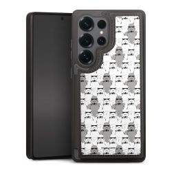 Snap Wallet Case schwarz