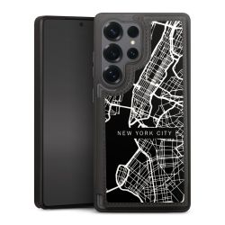 Snap Wallet Case schwarz