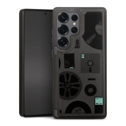 Snap Wallet Case schwarz