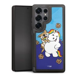 Snap Wallet Case schwarz