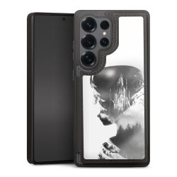 Snap Wallet Case schwarz