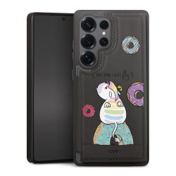 Snap Wallet Case schwarz