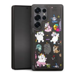 Snap Wallet Case schwarz