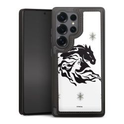 Snap Wallet Case schwarz