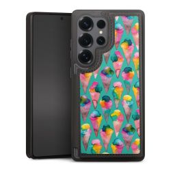 Snap Wallet Case schwarz