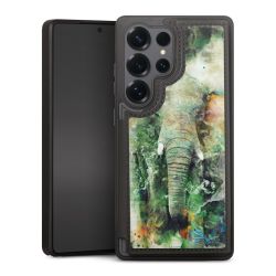 Snap Wallet Case schwarz