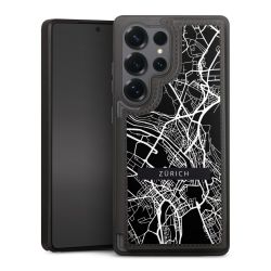 Snap Wallet Case schwarz