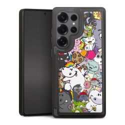 Snap Wallet Case schwarz