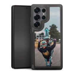 Snap Wallet Case schwarz