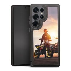 Snap Wallet Case schwarz