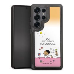 Snap Wallet Case schwarz