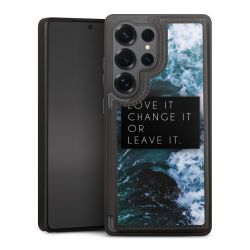 Snap Wallet Case schwarz